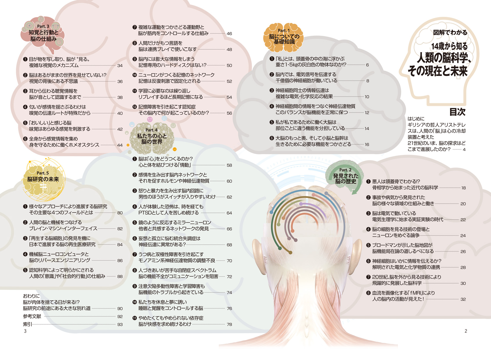 『図解でわかる 14歳から知る人類の脳科学、その現在と未来』ページサンプル