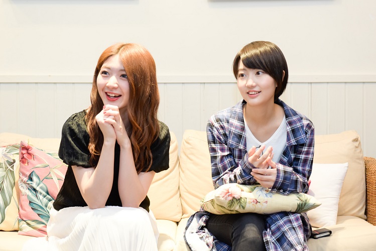 INTERVIEW 013 森咲樹＆新井愛瞳さん 写真1