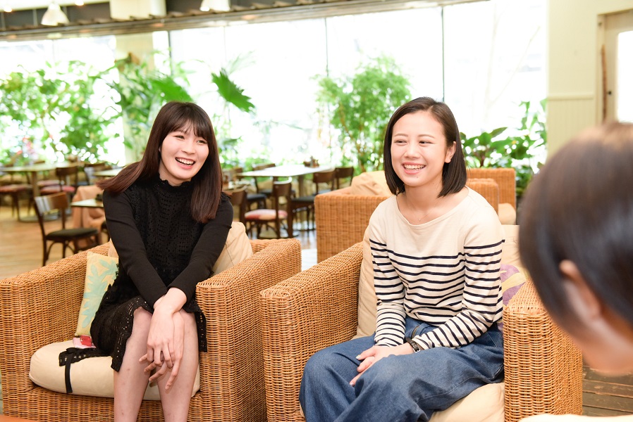 INTERVIEW 013 森咲樹＆新井愛瞳さん 写真4