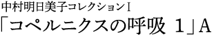 中村明日美子コレクションⅠ「コペルニクスの呼吸1」A