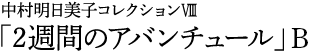中村明日美子コレクションⅧ「２週間のアバンチュール」B