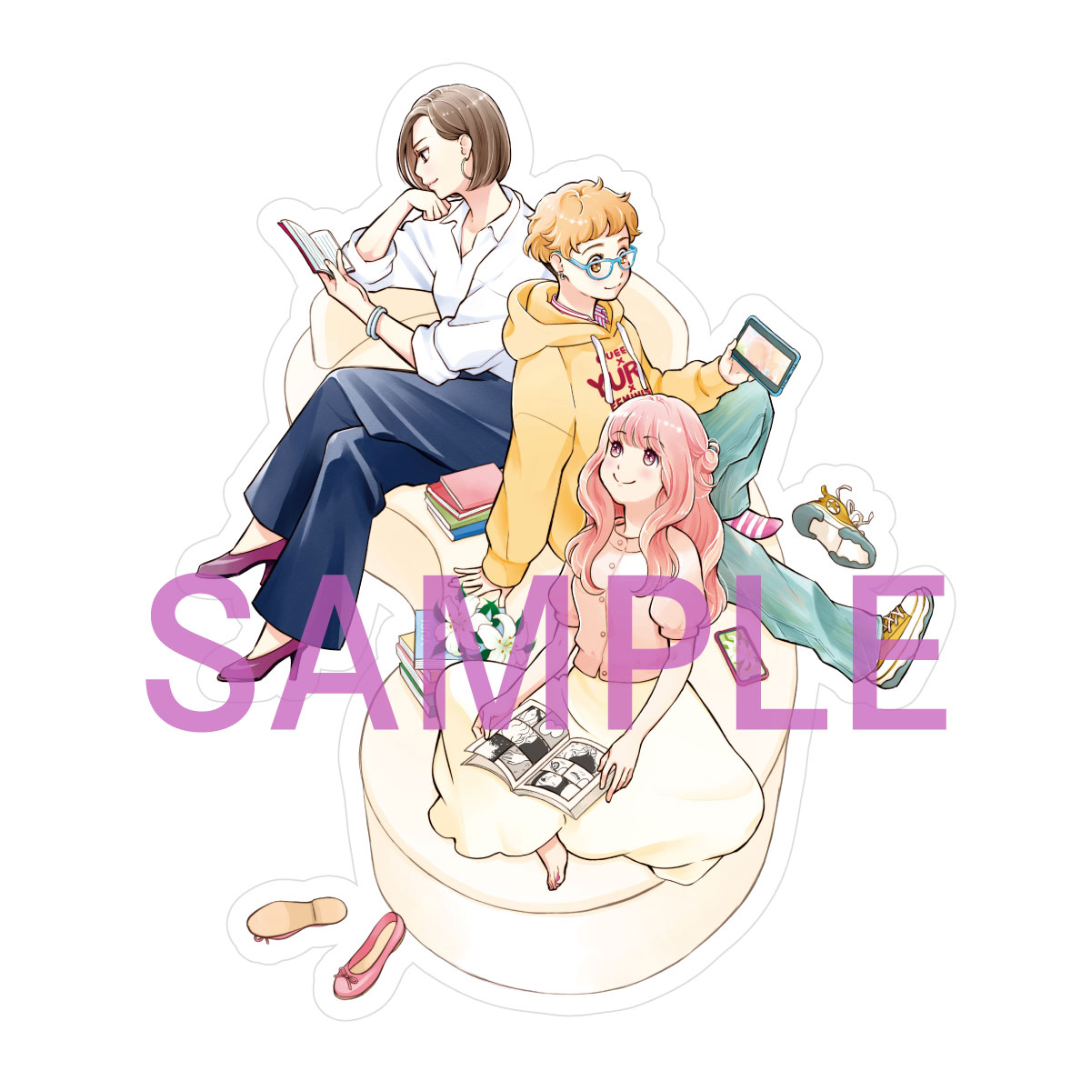 森島明子さん描き下ろしアクリルスタンド