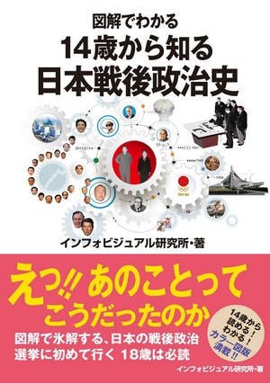 カラー図版で戦後史を理解　『図解でわかる 14歳から知る日本戦後政治史』